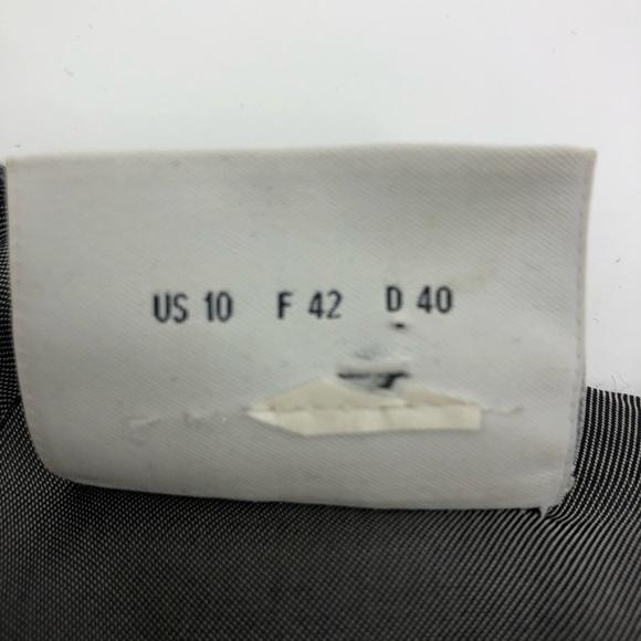 Akris Punto Grey Wool Flannel Puff Sleeve Midi Shift Dress Size 10 - Picture 8 of 11